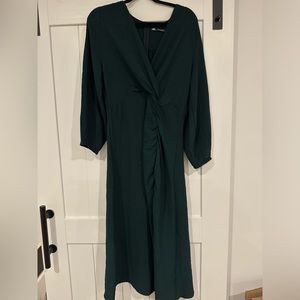 Zara formal midi dress
